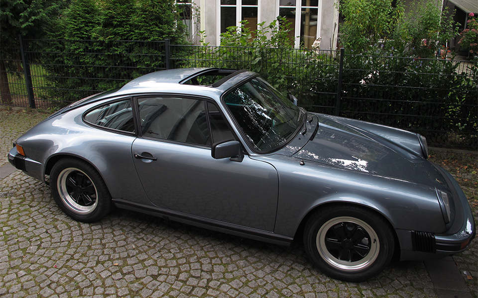 1984 Porsche 911 Coupé, schieferblaumetallic