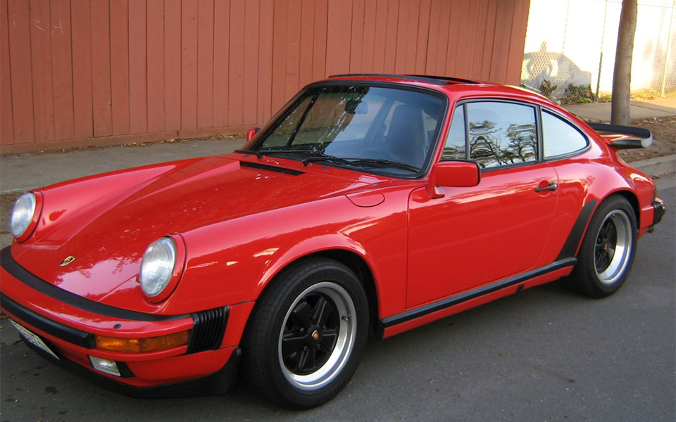 1987 Porsche 911 Coupé, indischrot